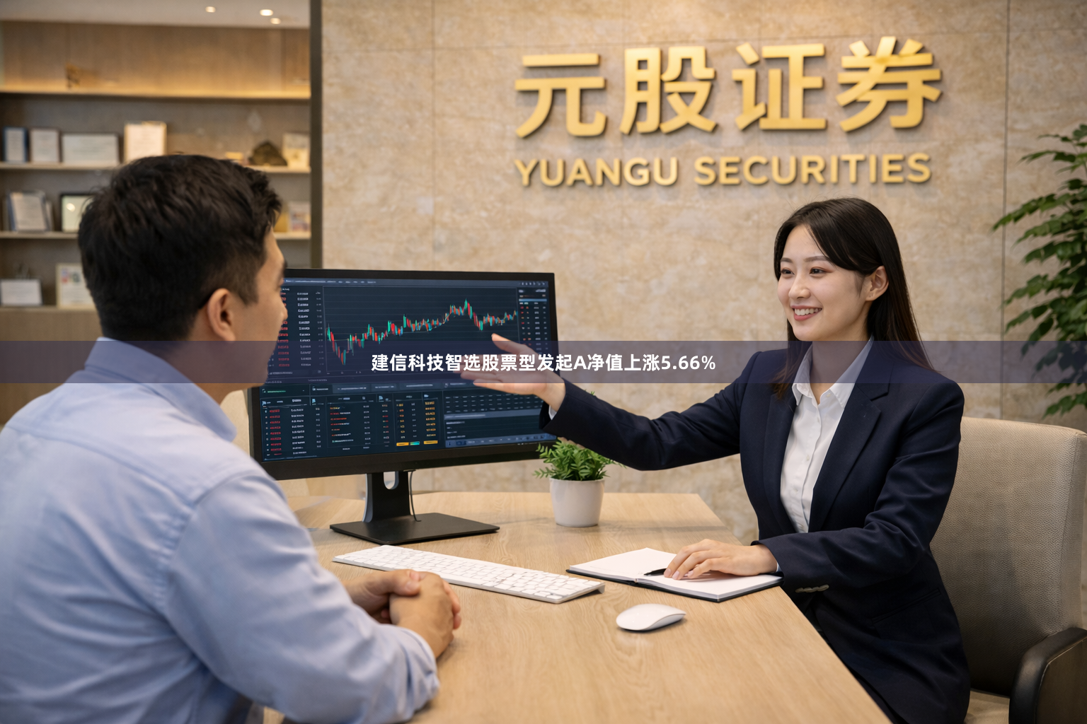 建信科技智选股票型发起A净值上涨5.66%