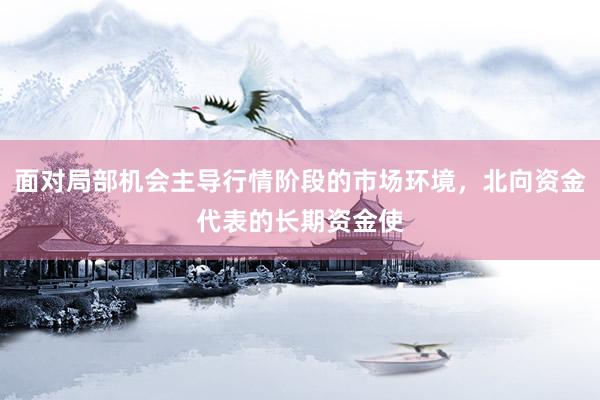 面对局部机会主导行情阶段的市场环境，北向资金代表的长期资金使