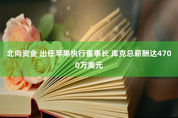北向资金 出任苹果执行董事长 库克总薪酬达4700万美元